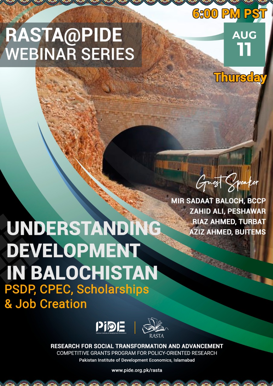 3.8 Understanding Development in Balochistan, 11 Aug 2022